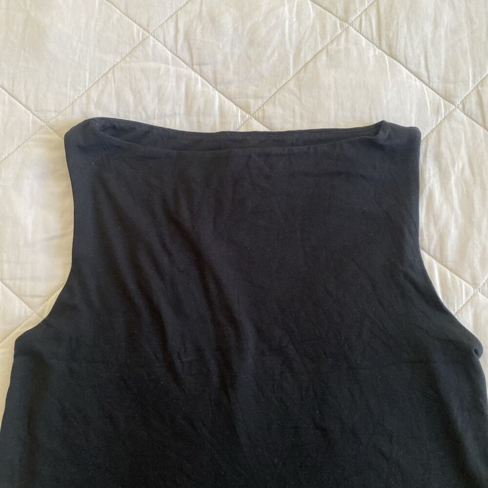 NEW W/O TAG A New Day Womens SIZE M Bodysuit Black medium - Picture 2 of 7